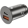 Techly IUSB2-CAR5-AC38W Caricatore per auto USB-C & IUSB2-CAR5-AC38W