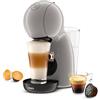 KRUPS NESCAFÉ DOLCE GUSTO Krups Piccolo XS Capsule Caffè Serbatoio Acqua Rimovibile 0,8 Litri Bevande Calde e Fredda 1500 Watt Pressione Pompa 15 Bar Modalità Eco Particolarmente Compatta Tortora KP1A3AF0