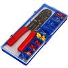 ORNO AE-13136 Capicorda Elettrici Multicolori con una Pinza a Crimpare (con una pinza a crimpare)