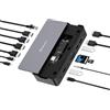 Verbatim Pro - Dockingstation - UsB-C - 2 X Hdmi, Dp - Ssd 256gb - 1gbe - 100 Watt (32174)