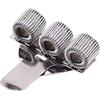 Medinc Portapenne espandibile in acciaio inox con clip in metallo, ideale per medici, infermieri, insegnanti e altro ancora