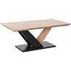 DKD Home Decor Tavolino da Caffè DKD Home Decor Metallo Acacia 115 x 60 x 45 cm