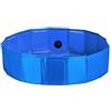 WELL HOME MOBILIARIO & DECORACIÓN Well Home Piscina rimovibile per animali domestici Ø80x20cm blu antiscivolo