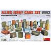 MiniArt Mini Art 35587 1:35 WW2 - Set di taniche alleate (30) fedeli all'originale, modellismo, kit di costruzione in plastica, fai da te, hobby, incollaggio, modellismo, assemblaggio, non verniciato