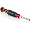 Wuerth Würth cacciaviti con bit Magazin nel manico con 12 punte molto pratico. Rotondo Lama con Magnet NEU