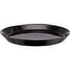 Alessi Tonale | DC03/1 B - Set di 4 Piatti Piani in Ceramica Stoneware, Nero