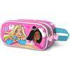 KARACTERMANIA Barbie Rainbow-Astuccio 3D Doppio, Rosa, 8 x 23,5 cm
