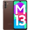 Samsung Galaxy M13 4G (Blue I Brown, 4GB, 64GB Storage) | Batteria 6000mAh