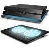 Eaxus® Padeax - Raffreddatore Premium adatto a laptop/notebook e PlayStation 5/4 - Supporto per ventola LED compatibile con PC, PS4, PS4 Pro, PS5 & Co.