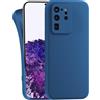 MyGadget Cover per Samsung Galaxy S20 Ultra - Custodia Protettiva in Silicone Morbido - Case TPU Flessibile - Ultra Protezione Antiurto & Antiscivolo Blu scuro