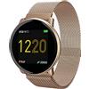 UMIDIGI Uomo Donna, Uwatch 2 Orologio Intelligente con Cardiofrequenzimetro Contapassi Sonno, Impermeabil IP67 Notifiche Messaggi, Fitness Tracker per Android iOS (2 Cinturini)