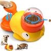YALiya 2 In 1 per Giocattolo Dispenser Crocchette Cane, Gioco Dispenser Cibo per Cani, Giocattolo Interattivo a Forma di Anatra, Distributore di Crocchette per Cani, Giochi di Intelligenza Cane