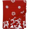 Ragged Rose Tovaglia, Modello: Tessa Fir, Colore: Rosso