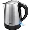 KitchenBoss Bollitore in Acciaio Inox：Bollitore Elettrico 1,7 L, 2100W Ebollizione Rapida, Bollitore Acqua Elettrico con Filtro Rimovibile e Indicatore Livello dell'Acqua, Spegnere Automatico Funzione
