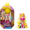 Mattel Trolls 3 - Tutti Insieme - Viva Magiche Acconciature, bambola con capelli trasformabili da decorare e 10+ accessori inclusi, look ispirato al film, giocattolo per bambini, 3+ anni, HNF17