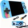 EleBikk GameBoy Mini Game Console, Supporta 2 Giocatori e si Collega Alla TV, Precaricato con 800 Giochi Classici, Schermo LCD da 3,5 Pollici, Mini Sala Giochi, Regalo per Ragazzi e Ragazze