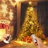 Yizhet Luci Albero di Natale con Stella, 2M x 16 Stringa di Luci 400 LED