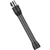 AWJUWHBJ Alluminio Fibre di Carbonio Adattatori Della Macchina Fotografica Rod 1/4 Montaggio Filettatura Per Treppiedi Monopiede Live Streaming Stand Accessori Fotografia In Fibra di Carbonio Supporto Della