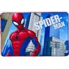 CARTOON Tappeto da camera Spiderman Marvel tappeto gioco per bambini antiscivolo tessuto in microfibra 80 x 120 cm