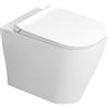 Inbagno WC Filo Muro Traslato Rimless Senza Brida In Ceramica Bianco Lucida Linea Mirto L 36 x P 55 x H 41 Cm