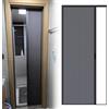 Generic Porta a fisarmonica larga 60-90 cm, porta pieghevole per bagno, dimensioni personalizzabili, porte interne a libro con accessori, porta scorrevole divisoria senza foratura