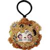 Fyyvalur Peluche leone, simpatico peluche per bambini e adulti, compagno per zaino, cartella o borsa, peluche kawaii, figura da collezione, regalo per bambini, bambine e amici, portachiavi portafortuna 10 cm