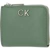 Calvin Klein borsa Re-Lock ZA Wallet Sea Spray verde