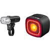 OLIGHT Kit Luci per Bicicletta Pacchetto in luce Anteriore RN2000 e Luce Posteriore RN120C Combo 2000 Lumen e 120 Lumen Sensore Frenata Ricarica USB-C Telecomando Wireless IPX6 Illuminazione