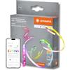 LEDVANCE SMART MATTER FLEX Strisce LED decorative ed espandibili con tecnologia Matter, EXT RGBTW, colorate e bianche, dimmerabili, 1 m, sorgenti luminose non sostituibili