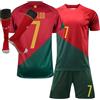 Okdance Kit da calcio per bambini, nuovo kit da calcio per ragazzi, maglia da calcio per casa e fuori casa, set di abbigliamento da allenamento regalo per ragazzi e ragazze, A, 10-11 Anni