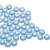QUARKZMAN Perle di Ceramica, 70Pz Pietre Piatte in Ceramica Blu Iridescente 0.23Lbs (0.47-0.87) Marbles Pietre per Vasi Decorativi Acquario Fai da Te Artigianato