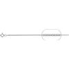 Treasure Bay Collana in Argento per Donna e Uomo | Catena Curb Minuta in Argento Sterling 925, Sottile 1,2mm, da Impilare, per Donne e Ragazze - 40cm