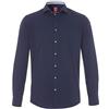 pure h. tico Pure City 4027-730-Camicia a Maniche Lunghe, Colore: Rosso Camicia Elegante, Marine Tinta Unita, S Uomo