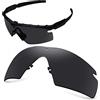 AOZAN ANSI Z87.1 - Lenti di ricambio compatibili con Oakley Si M Frame 2.0 Onice Nero Polarizzato Taglia unica