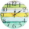 LOHAS Home 30cm Orologio da parete retrò Vintage Decor Silent Non Ticking Orologi al quarzo (Casa sul Lago)