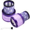 Windfromort Filtro Lavabile 2 Pezzi per Dyson V11 V15 SV14 - Ricambio Compatibile per Cyclone Animal, Absolute, Torque Drive, Fluffy, Complete Pro - Part #970013-02 - Non Adatto a V10, V12, V11 Outsize