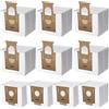 QWORK 12 Sacchetti Per Polvere Compatibili Con Ecovacs Deebot T8 / T9 Series – Filtro 4 Strati, Design Push-Pull