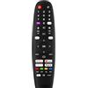 Azwok Telecomando IR di ricambio per Smart Tech TV 32HV10T3 32HV10V3 40FV10T1 40FV10V1 43FV10T1 43FV10V1 55UV10T1