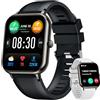 idomars Smartwatch Uomo Orologio Fitness Watch: 1.83 Smart Watch Orologi Effettua Risposta con Chiamate Pressione Sanguigna Contapassi Bluetooth Sportivo Activity Tracker Impermeabile IP67 per Android iOS