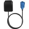Wvxilyr Antenna GPS Attiva per Auto con Connettore Fakra C, Compatibile con Sistemi di Navigazione e Monitoraggio GPS in Tempo Reale, Impermeabile e Resistente, Cavo da 3 Metri