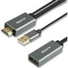 AXFEE Cavo HDMI a DisplayPort, Sorgente HDMI a Monitor DisplayPort Femmina | 26cm, Compatibile con PC Scheda Grafica Laptop PS5 Xbox One(360), Supporta 4K@60Hz 2K@144Hz 1080P@165Hz
