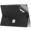 MoKo Adesivo Posteriore per Tablet per Microsoft Surface da 12 Pollici 2025, Cover Protettiva in Pelle PU per Surface Pro 12 Pollici, Nero