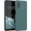 kwmobile Cover per Samsung Galaxy A32 5G Custodia - Back Case per Smartphone in Silicone TPU - Protezione Gommata - artic night