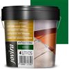 JOVIRA PINTURAS- 6 Chilo - Pittura impermeabilizzante antigoccia per terrazze. Gomma elastica. Previene le perdite su tutti i tipi di tetti e terrazze. (4 Litri, Verde). C-06