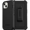 OtterBox Defender Cover per iPhone 13, resistente a shock e cadute, cover robusta, testata 4x vs norme MIL-STD 810G,Nero, Versione No Pack Retail
