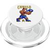 Generic Alvarez Mexicano Boxing Bear Mexican Pride Patriotic Retro PopSockets PopGrip per MagSafe