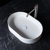 neoro n40 lavabo da appoggio La: 60 A: 12,5 P: 40 cm, BN0753WM, n40 bianco opaco [Lavabi > Lavabi da Appoggio]