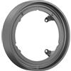 AXOR rosetta di prolunga, rotonda, 13646340, ShowerSelect ID nero cromato spazzolato [Rubinetteria Bagno > Accessori di Montaggio per Rubinetteria Bagno]