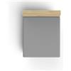 Nuit Des Rêves Premium Ranforce - Lenzuolo con angoli per letto matrimoniale, 140 x 190 + 30 cm, 100% cotone, 155 fili, 117 g/m², lavabile in lavatrice a 30 gradi, morbido e resistente