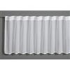 Gardinia Sehlbach Tenda bistrot Batist uni, Bianco, 140 x 45 cm, Traslucida, Tessuto trasparente, Montaggio semplice, Certificato Oeko-Tex
